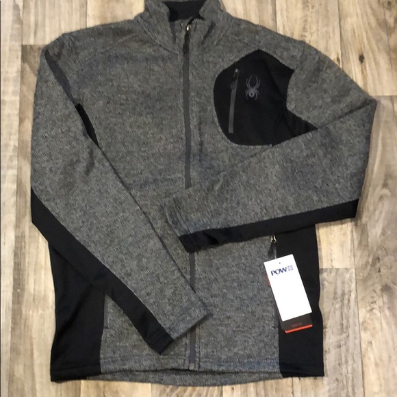 men's bandit half zip stryke jacket